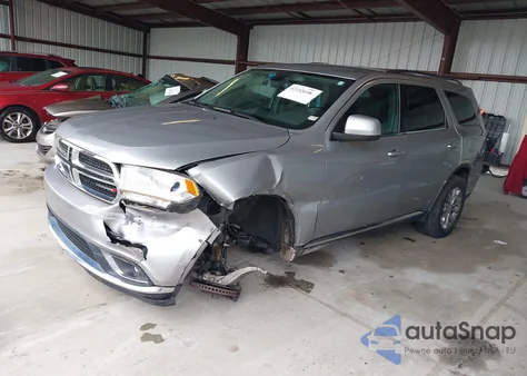 2018 Dodge Durango Sxt Awd from USA, damaged, VIN 1C4RDJAG9JC134227